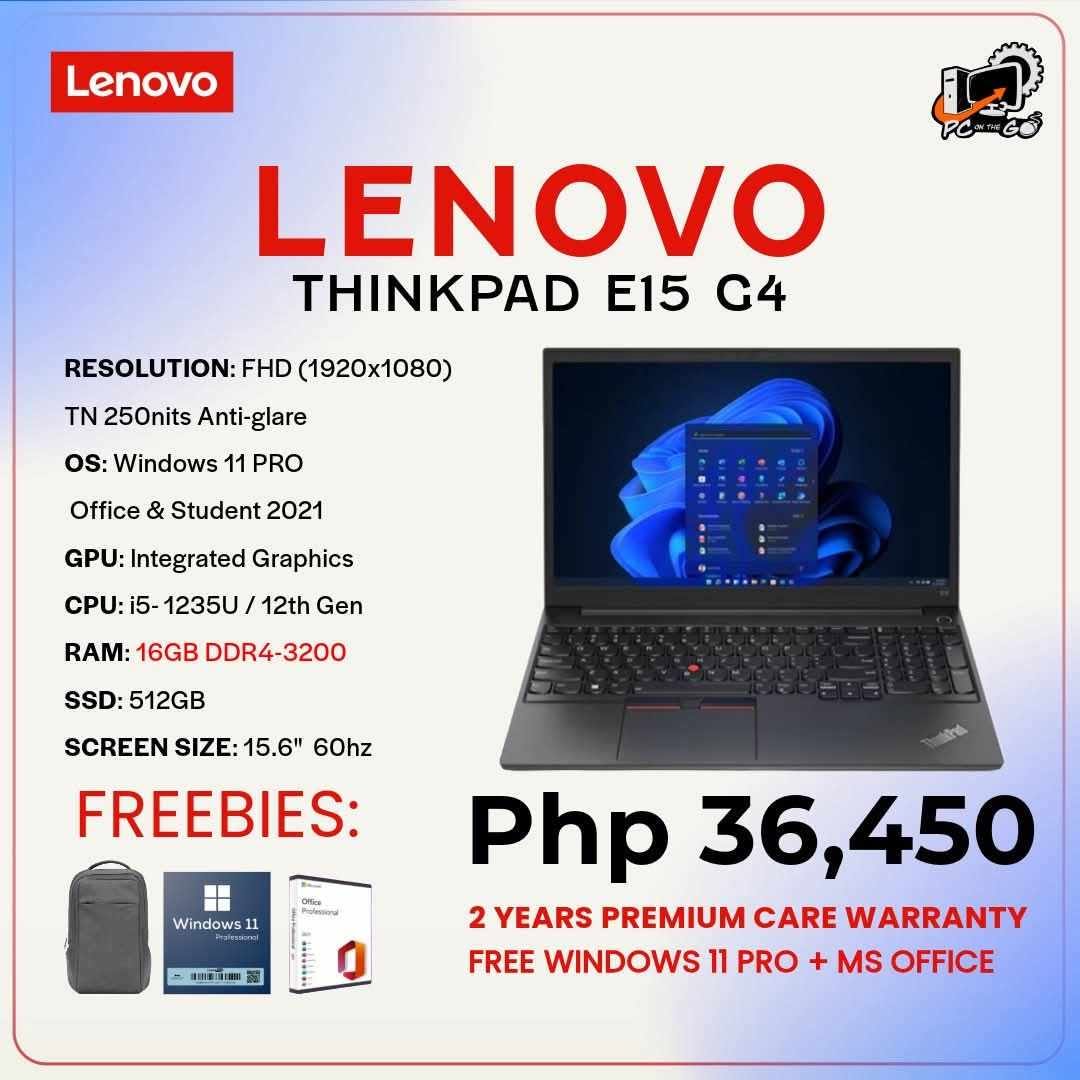 Lenovo ThinkPad E15 Gen 4