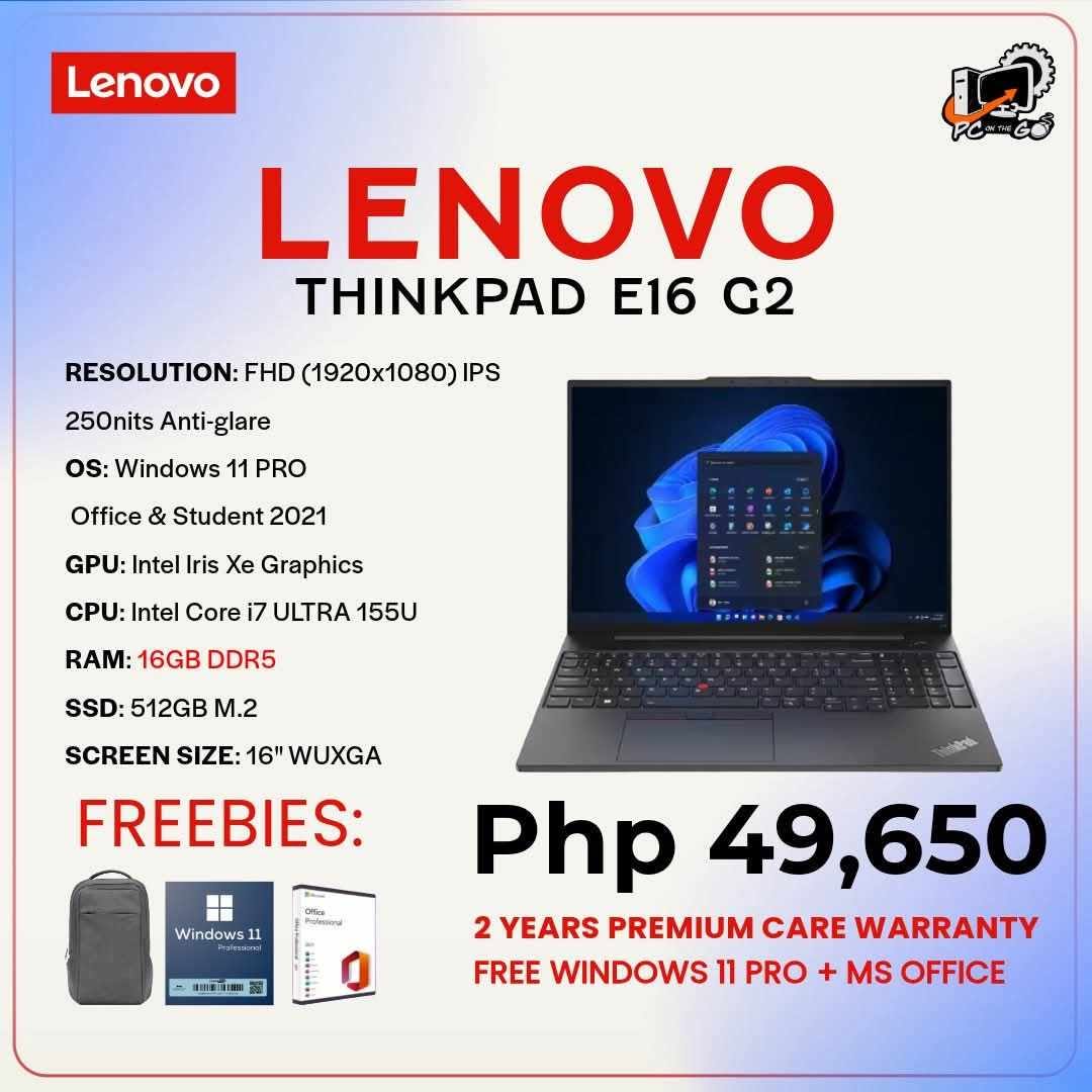 Lenovo ThinkPad E16 Gen 2