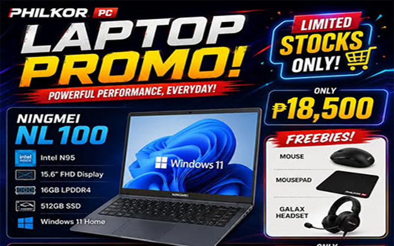 Laptop Promo - Powerful Performance, Everyday!